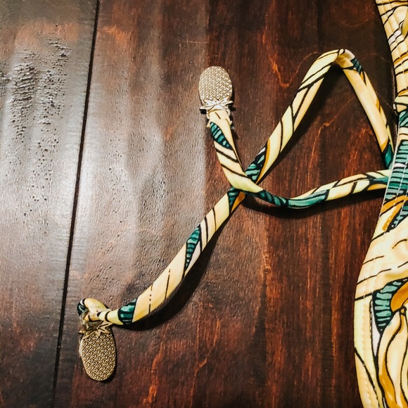 Banana Bandeau Swim Top - Picture 2 of 2